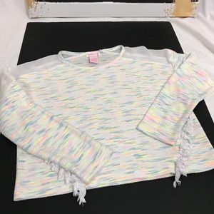 Rainbow Tassel Sweater